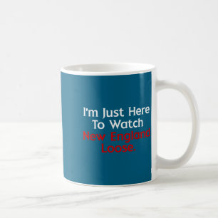 Mug Je suis juste là pour regarder la Nouvelle-Anglete