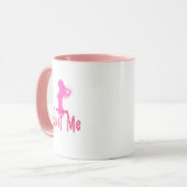 Mug je suis juste une fille (Devant gauche)