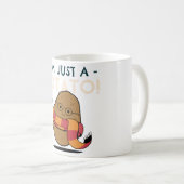 Mug Je suis juste une pomme de terre (Devant droit)