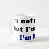 Mug Je suis kiwi (Devant gauche)