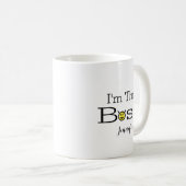 Mug Je suis la Boss Cup (Devant droit)