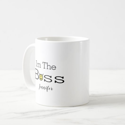 Mug Je suis la Boss Cup (Devant gauche)