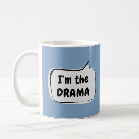 Mug Je suis la bulle de dialogue DRAME (Gauche)