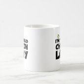 Mug Je suis la dame folle de poulet (Centre)