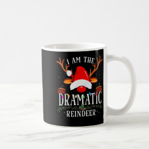 Mug Je suis la famille de Noël du renne dramatique