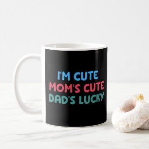 Mug Je suis la fille cool chanceuse de maman mignonne
