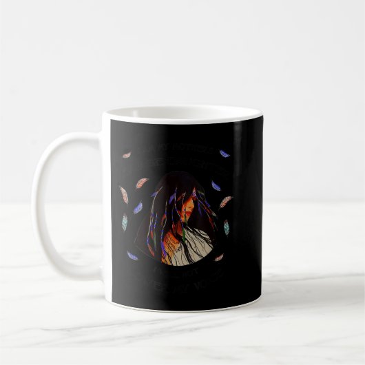 Mug Je suis la fille sauvée de ma mère, je ne baissera (Gauche)