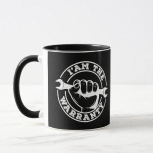 Mug Je suis la garantie grand-père mécanicien père