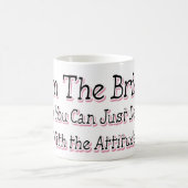 Mug Je suis la mariée (Centre)