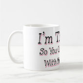 Mug Je suis la mariée (Gauche)