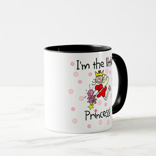 Mug Je suis la petite princesse (Devant droit)