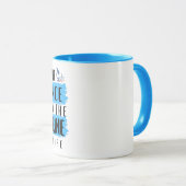 Mug Je suis la science derrière la médecine - #lablife (Devant droit)