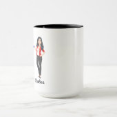 Mug Je suis la soeur aînée, je fais les règles (Centre)