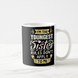 Mug Je Suis La Soeur La Plus Jeune Les Règles Ne S App