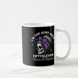 Mug Je suis la tante avec cinquante-onze nièces Nephew