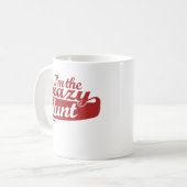 Mug Je suis la tante folle (Devant gauche)