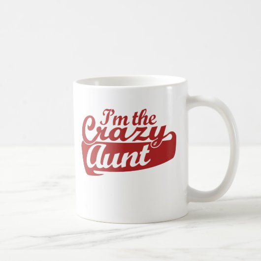 Mug Je suis la tante folle (Droite)