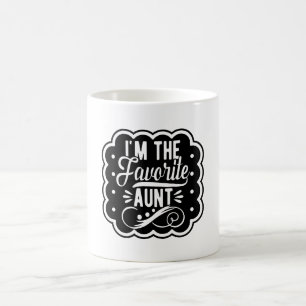 Mug Je suis la tante préférée