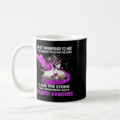 Mug Je suis la tempête Sensibilisation à l'épilepsie (Gauche)