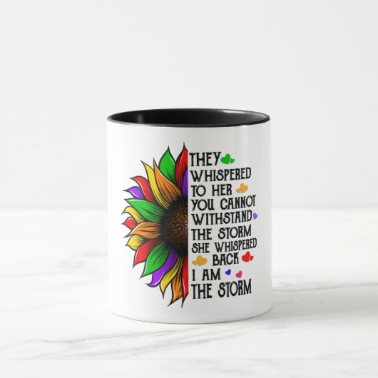 Mug Je Suis La Tempête/Tournesol (Centre)