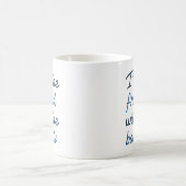 Mug Je suis l'ami avec le bateau (Centre)