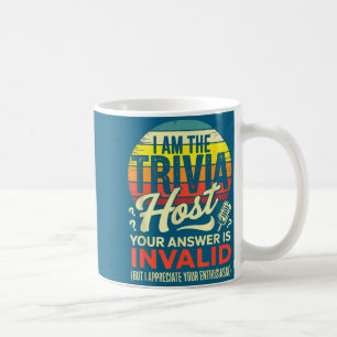 Mug Je suis l'animateur de quiz - Jeu de soirée quiz d