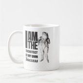 Mug Je Suis L'Architecte De Mon Propre Conception Grap (Gauche)