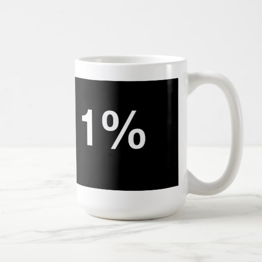 Mug Je suis le 1% (Droite)
