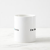 Mug Je suis le bon jumeau (Centre)