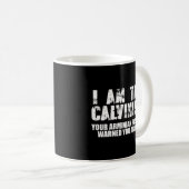 Mug Je Suis Le Calviniste Votre Pasteur Arminien Vous  (Devant droit)
