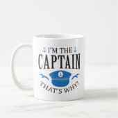 Mug Je suis le capitaine (Gauche)