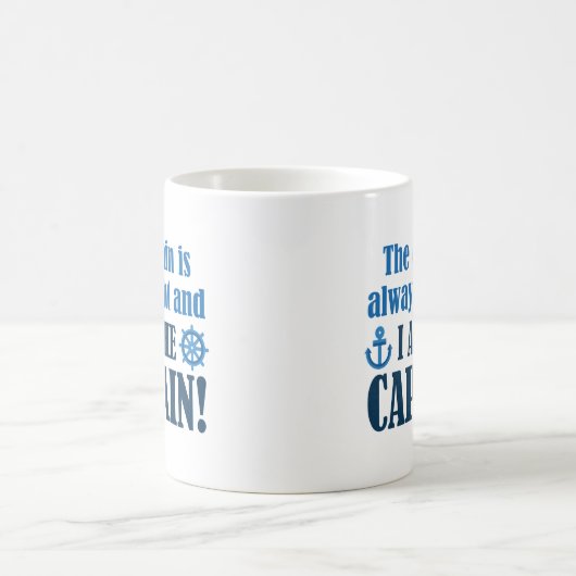 Mug Je Suis Le Capitaine (Centre)