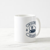 Mug Je suis le capitaine (Devant droit)