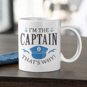 Mug Je suis le capitaine