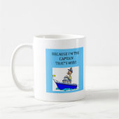 Mug je suis le capitaine (Gauche)