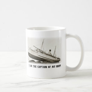 Mug Je suis le capitaine de mon bateau