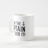 Mug Je suis le Capitaine s'en va (Devant gauche)