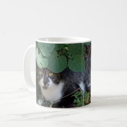 Mug Je suis le chat invisible (Devant gauche)