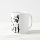 Mug Je suis le chat Meow Funny Cat (Devant droit)