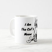 Mug Je suis le chat Meow Funny Cat (Devant gauche)