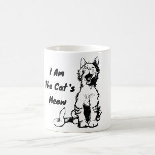 Mug Je suis le chat Meow Funny Cat
