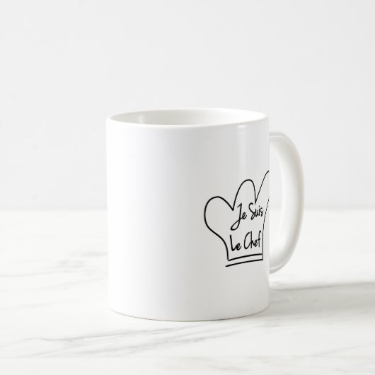 Mug Je Suis Le Chef (Devant droit)