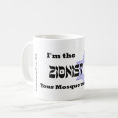 Mug Je suis "le conspirateur sioniste" que vous avez (Devant gauche)