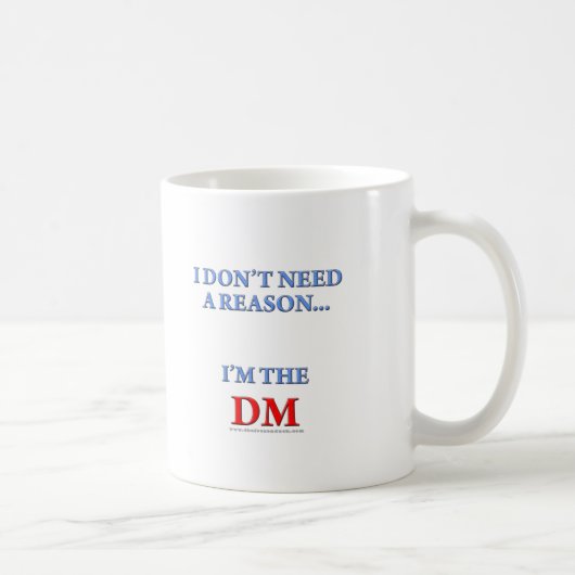 Mug Je suis le DM (Droite)