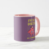 Mug Je suis le docteur. Pas un compagnon (Devant droit)
