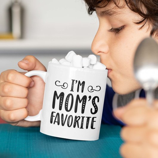 Mug Je suis le favori de maman