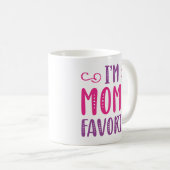 Mug Je suis le favori de maman (Devant droit)