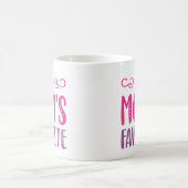 Mug Je suis le favori de maman (Centre)