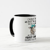 Mug Je suis le fou Heifer Down The Street (Devant gauche)