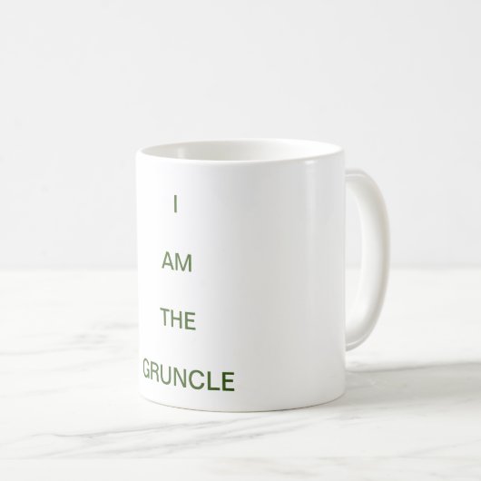 Mug Je suis le Gruncle (Devant droit)